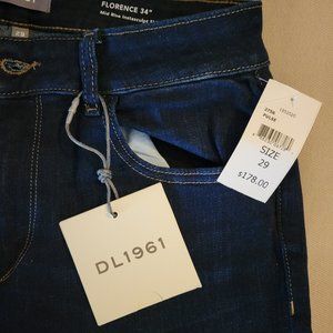 DL1961 Florence 34" Mid Rise Instasculpt Skinny